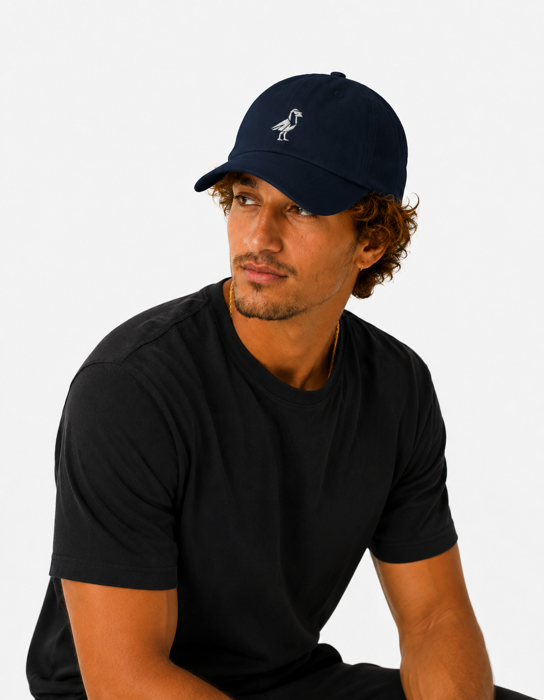 AltinhaLife Classic Cap Navy | Eugène the Seagull