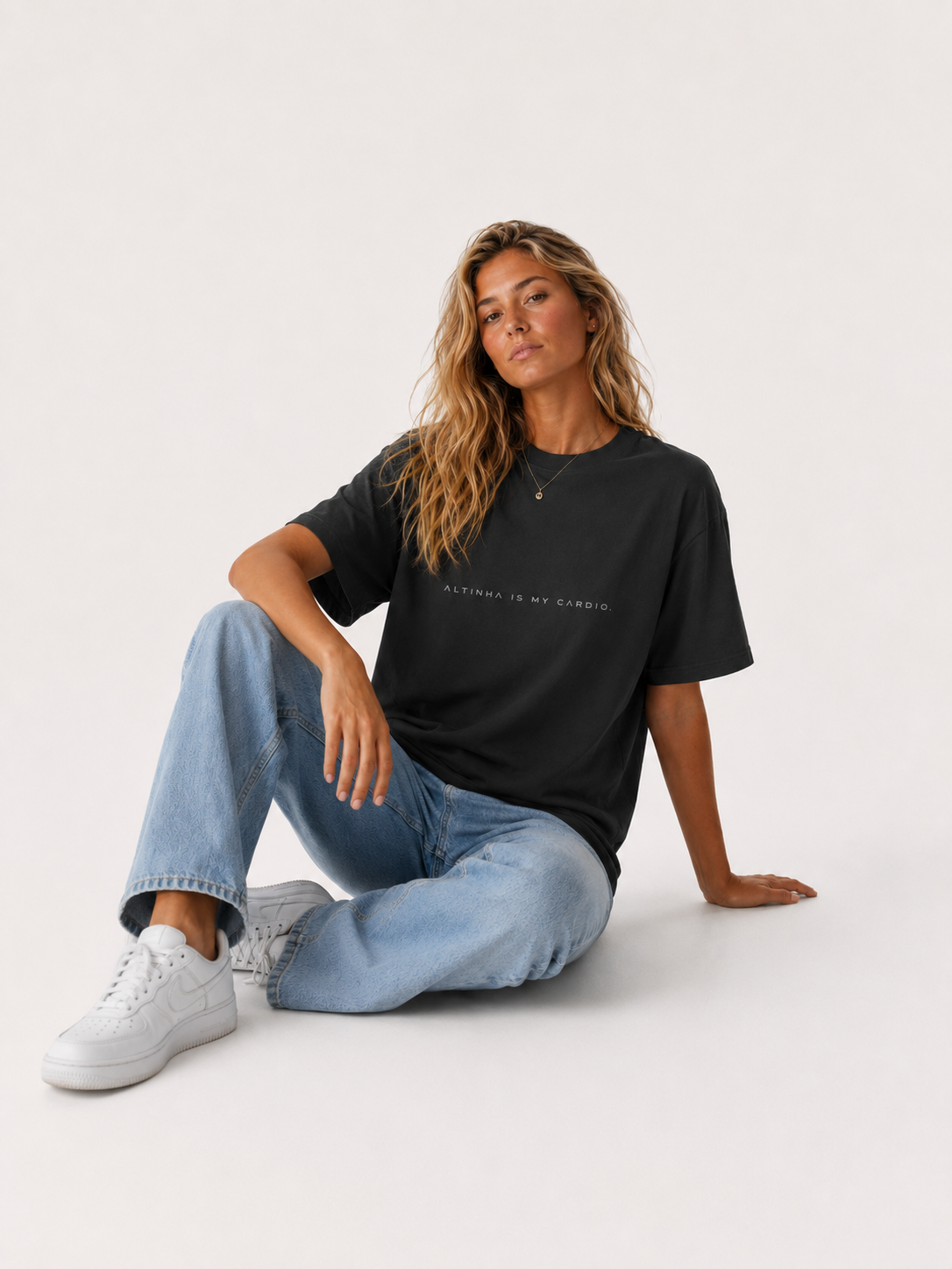 Altinha Is My Cardio Premium Oversized T-Shirt